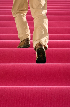 Red carpet.の写真素材