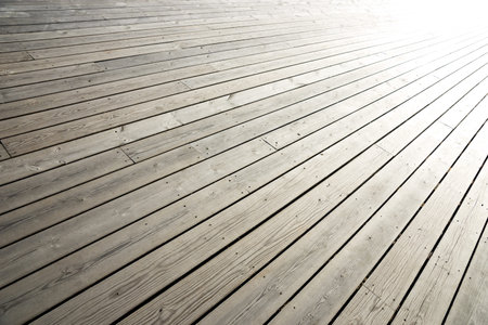 background with wooden floor in natural colors