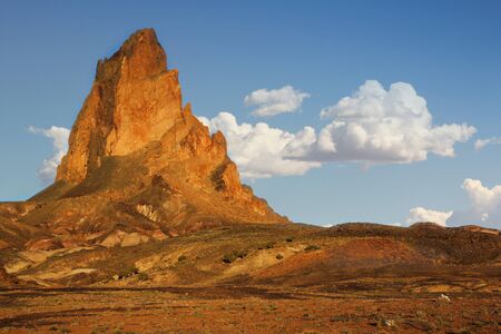 Beautiful rock formation at Monument Valley, Utahの写真素材