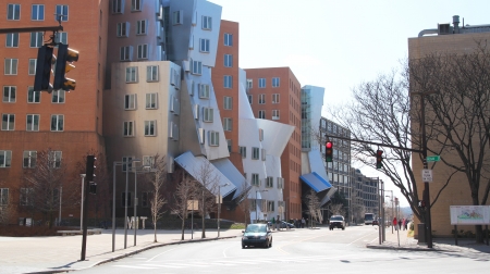 BOSTON, MA - 26 MARCH 2012 - Strata center in Boston designed by Pritzker Prize-winning architect Frank Gehry for the Massachusetts Institute of Technology (MIT)のeditorial素材