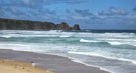 Anzacs beach in Philip Island, Australiaの写真素材