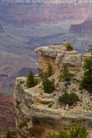 Beautiful view of Grand Canyon in United Statesの写真素材