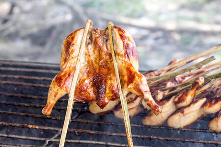 chicken grill , Thai traditional styleの写真素材