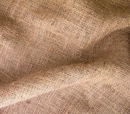 Brown burlap texture background