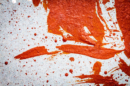 Gypsum house wall dirt by the color paint background