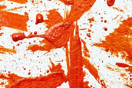 Gypsum house wall dirt by the color paint backgroundの写真素材