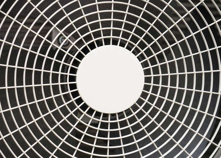 a conditioner compressor fan front viewの写真素材