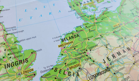 View of The Netherlands, informally Holland, is a country in Northwestern Europe, It is the largest...