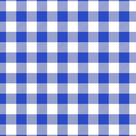 Tartan pattern. Blue Scottish cage. Scottish checkered background. Traditional Scottish ornament. Scottish plaid in blue colors. Fabric textureのイラスト素材
