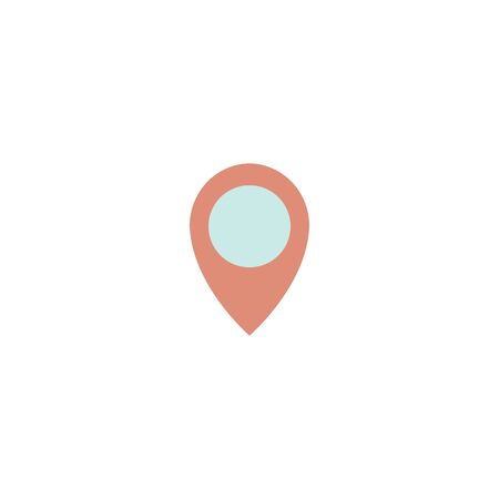 Location symbol. Maps pin. Location pin. Location map icon. Vector iconのイラスト素材