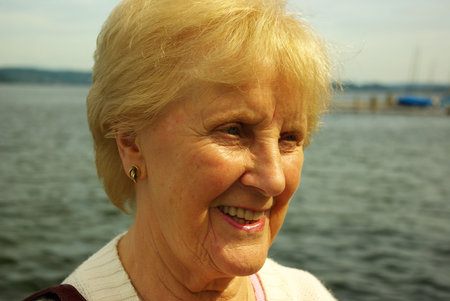 Mature Woman at the waterfront