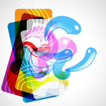 abstract graphic style background designのイラスト素材