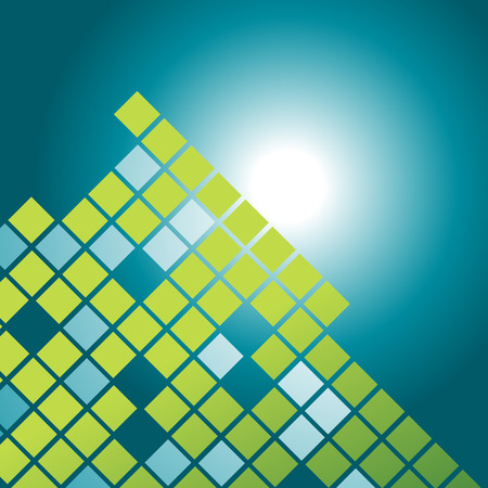  mosaic pattern design illustrationのイラスト素材