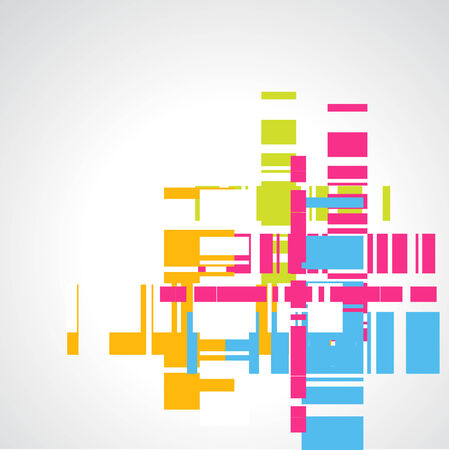 abstract  colorful background designのイラスト素材