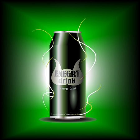   can of energy drinkのイラスト素材