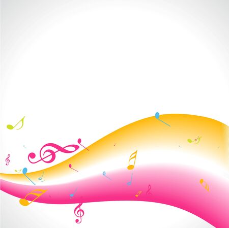 music design illustration artのイラスト素材