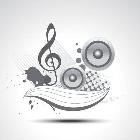 music  art elements illustration designのイラスト素材