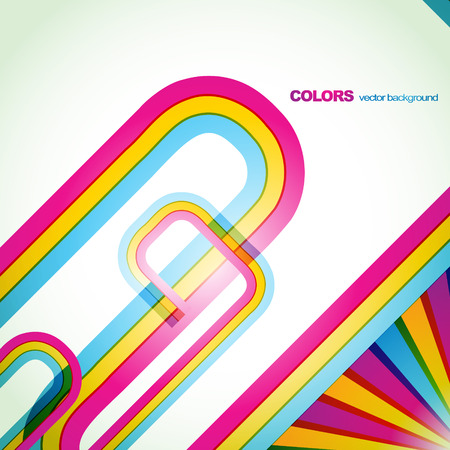 vector retro style colorful design backgroundのイラスト素材