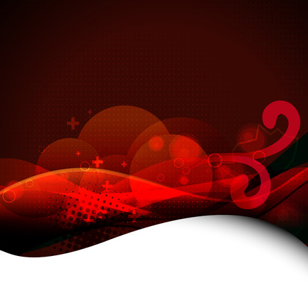 beautiful red color eps10 vector backgroundのイラスト素材