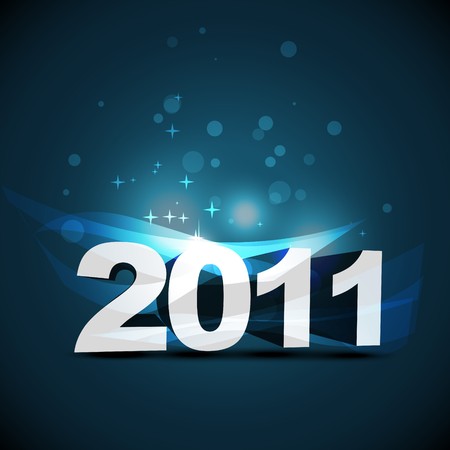 beautiful new year eps10 designのイラスト素材