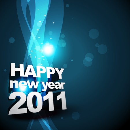 beautiful new year eps10 designのイラスト素材
