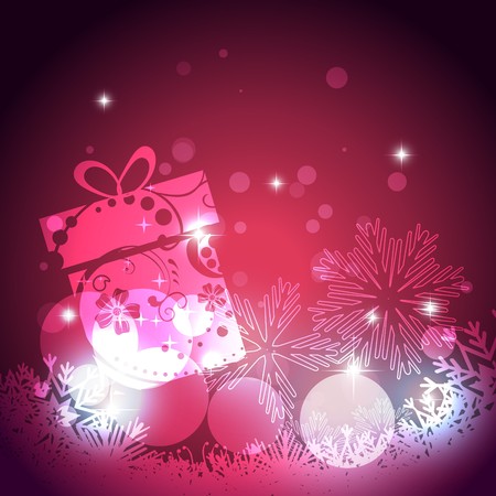 glowing christmas background design illustrationのイラスト素材