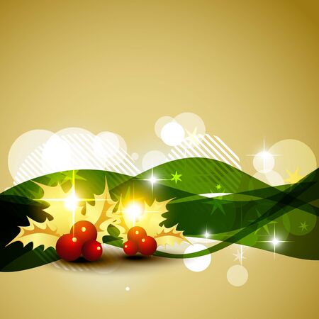 vector christmas background design illustrationのイラスト素材