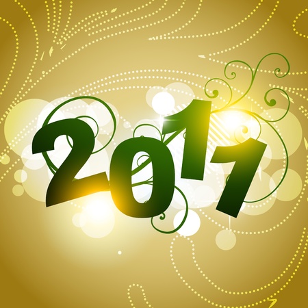 beautiful new year design artのイラスト素材
