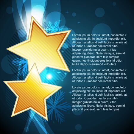 vector stylish star design illustrationのイラスト素材