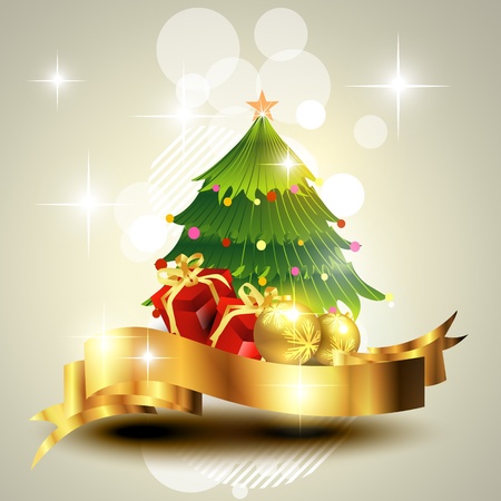 beautiful christmas background design illustrationのイラスト素材