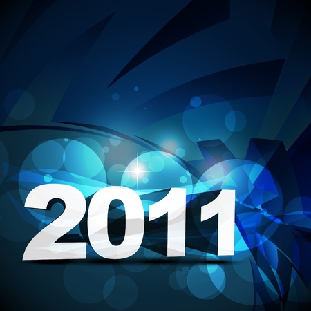 abstract new year stylish designのイラスト素材