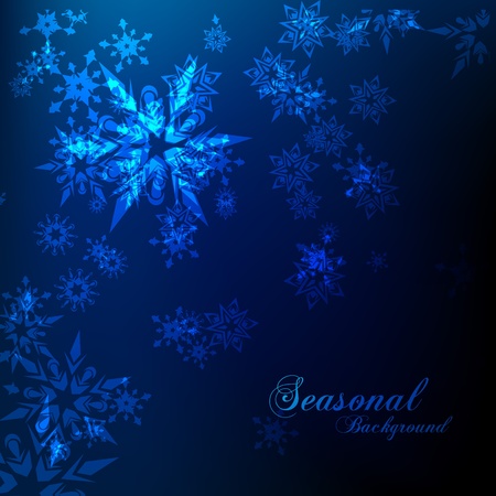 blue color seasonal background designのイラスト素材