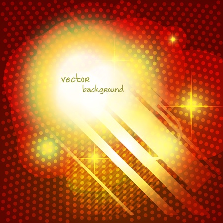 beautiful orange shiny abstract backgroundのイラスト素材