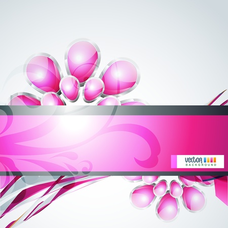 beautiful pink color background design with space for your textのイラスト素材