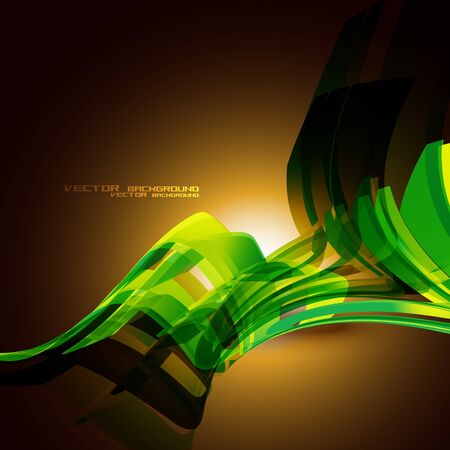 vector wave background design artのイラスト素材