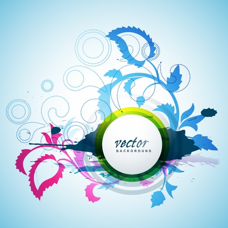abstract grunge vector background designのイラスト素材