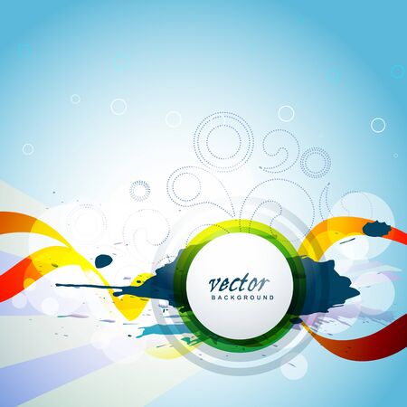 stylish abstract background design artのイラスト素材
