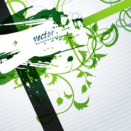 abstract leaf background design artのイラスト素材