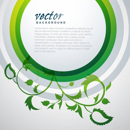 abstract plant leaf background designのイラスト素材