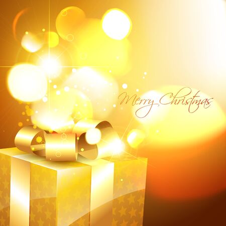 stylish shiny gift boxのイラスト素材