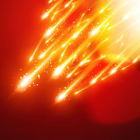 shiny sparkles red backgroundのイラスト素材