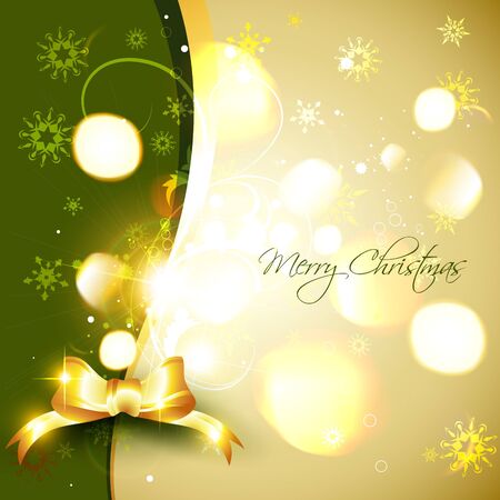 stylish merry christmas design with space for your textのイラスト素材