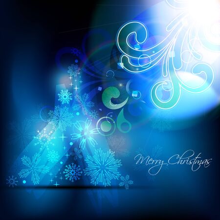 artistic christmas background designのイラスト素材