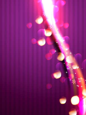 stylish vector shiny wave backgroundのイラスト素材