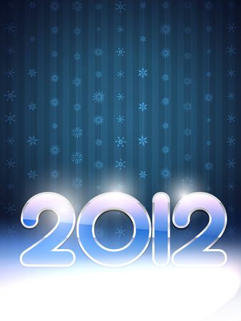 happy new year 2012 vector background with space for your textのイラスト素材