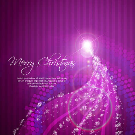 artistic christmas tree backgroundのイラスト素材