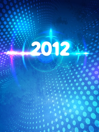 stylish happy new year vector artのイラスト素材