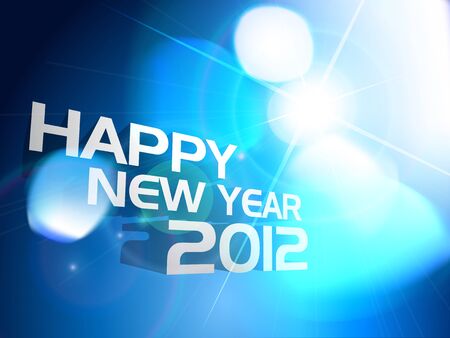 shiny happy new year vector backgroundのイラスト素材