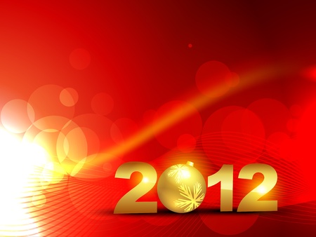 beautiful golden happy new year backgroundのイラスト素材