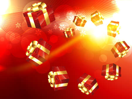 beautiful gift box design vector illustrationのイラスト素材